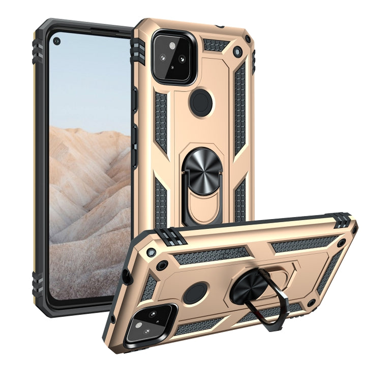 Shockproof TPU + PC Protective Case with 360 Degree Rotating Holder, For Google Pixel 5a 5G, For Google Pixel 6 Pro, For Google Pixel 6