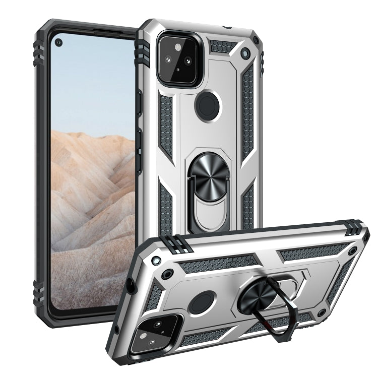 Shockproof TPU + PC Protective Case with 360 Degree Rotating Holder, For Google Pixel 5a 5G, For Google Pixel 6 Pro, For Google Pixel 6