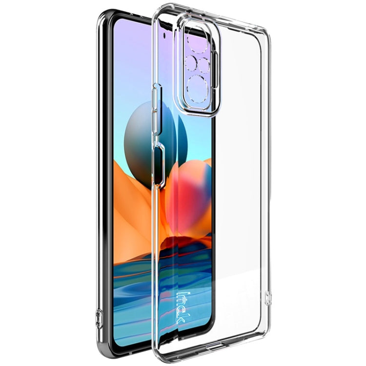 IMAK UX-5 Series Transparent Shockproof TPU Protective Case, For Xiaomi Redmi Note10 Pro CN Version, For Xiaomi Redmi Note10 Pro Overseas Version, For Samsung Galaxy A22 5G, For Sony Xperia Ace II