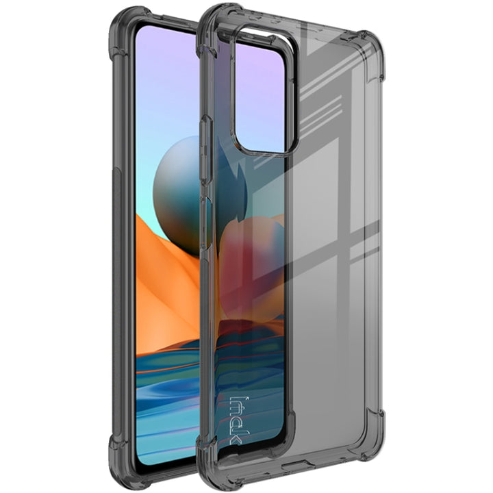 IMAK All-inclusive Shockproof Airbag TPU Case with Screen Protector, For Samsung Galaxy F52 5G, For Google Pixel 6, For Xiaomi Redmi Note 10 Pro Overseas Version