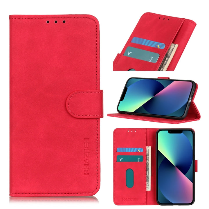 KHAZNEH Retro Texture PU + TPU Horizontal Flip Leather Case with Holder & Card Slots & Wallet, For iPhone 13 mini, For iPhone 13, For iPhone 13 Pro, For iPhone 13 Pro Max, For Nokia C10 / C20