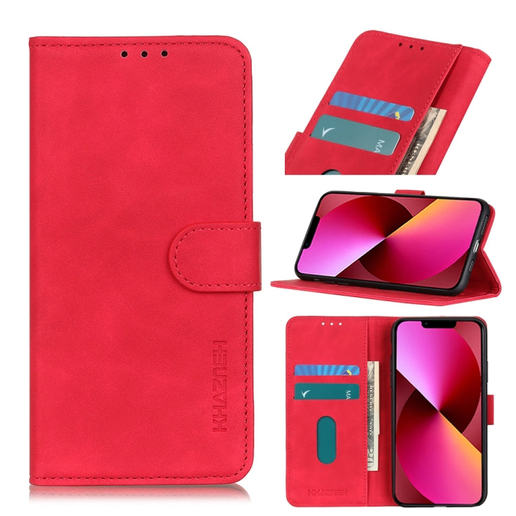 KHAZNEH Retro Texture PU + TPU Horizontal Flip Leather Case with Holder & Card Slots & Wallet, For iPhone 13 mini, For iPhone 13, For iPhone 13 Pro, For iPhone 13 Pro Max, For Nokia C10 / C20