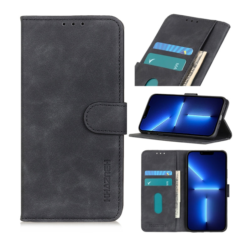 KHAZNEH Retro Texture PU + TPU Horizontal Flip Leather Case with Holder & Card Slots & Wallet, For iPhone 13 mini, For iPhone 13, For iPhone 13 Pro, For iPhone 13 Pro Max, For Nokia C10 / C20