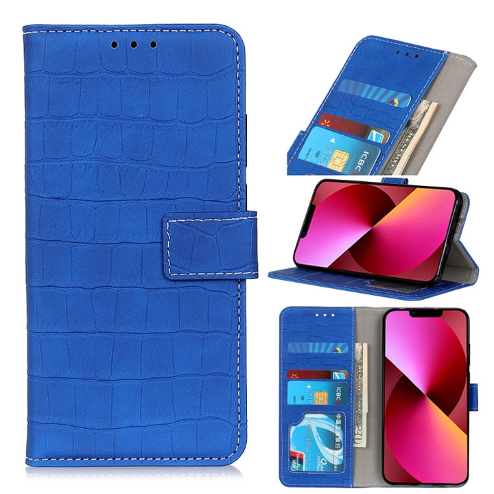 Crocodile Texture Horizontal Flip Leather Case with Holder & Card Slots & Wallet, For iPhone 13 mini, For iPhone 13, For iPhone 13 Pro, For iPhone 13 Pro Max, For Nokia C10 / C20