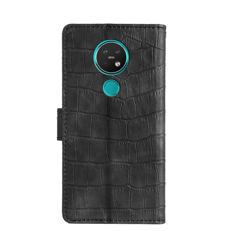 Skin Feel Crocodile Texture Magnetic Clasp Horizontal Flip PU Leather Case with Holder & Card Slots & Wallet, For Nokia 7.2 / 6.2, For Nokia C3, For Nokia 5.4