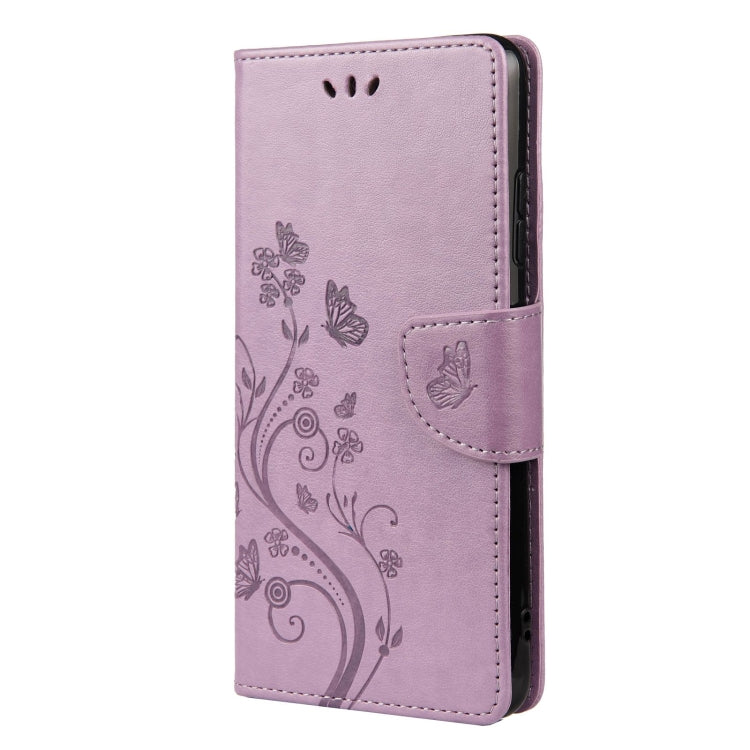 Butterfly Flower Pattern Horizontal Flip Leather Case with Holder & Card Slots & Wallet, For Samsung Galaxy A22 5G, For Sony Xperia 10 III, For Xiaomi Mi 11