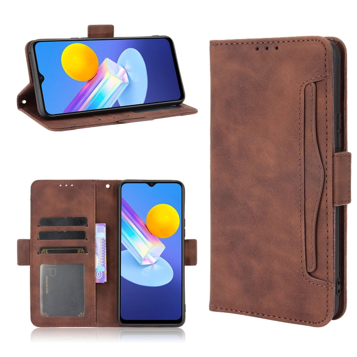 Skin Feel Calf Pattern Horizontal Flip Leather Case with Holder & Card Slots & Photo Frame, For vivo Y72 5G / iQOO Z3 5G, For Google Pixel 6 Pro, For Google Pixel 6, For Xiaomi Redmi Note 10 Pro 5G / Poco X3 GT, For Samsung Galaxy A03s 166mm Version