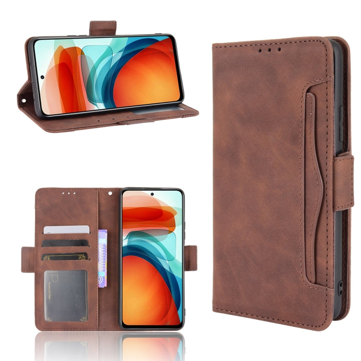 Skin Feel Calf Pattern Horizontal Flip Leather Case with Holder & Card Slots & Photo Frame, For vivo Y72 5G / iQOO Z3 5G, For Google Pixel 6 Pro, For Google Pixel 6, For Xiaomi Redmi Note 10 Pro 5G / Poco X3 GT, For Samsung Galaxy A03s 166mm Version