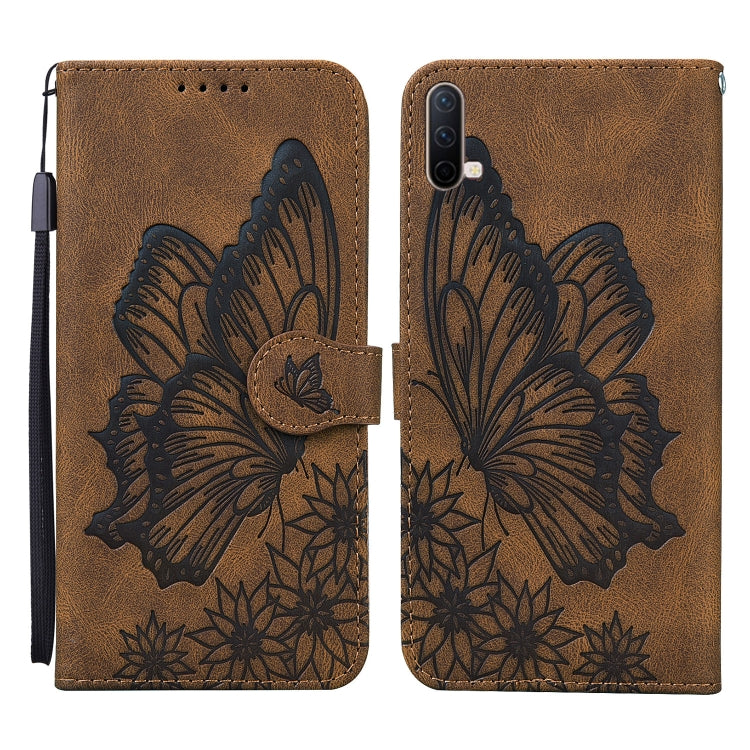 Retro Skin Feel Butterflies Embossing Horizontal Flip Leather Case with Holder & Card Slots & Wallet, For Sony Xperia 10 III, For OnePlus Nord CE 5G, For OnePlus Nord N200