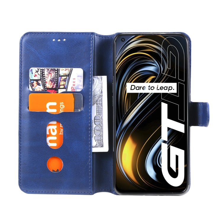 Classic Calf Texture PU + TPU Horizontal Flip Leather Case with Holder & Card Slots & Wallet, For OPPO Realme GT 5G