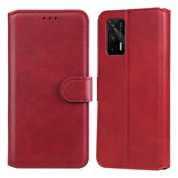 Classic Calf Texture PU + TPU Horizontal Flip Leather Case with Holder & Card Slots & Wallet, For OPPO Realme GT 5G