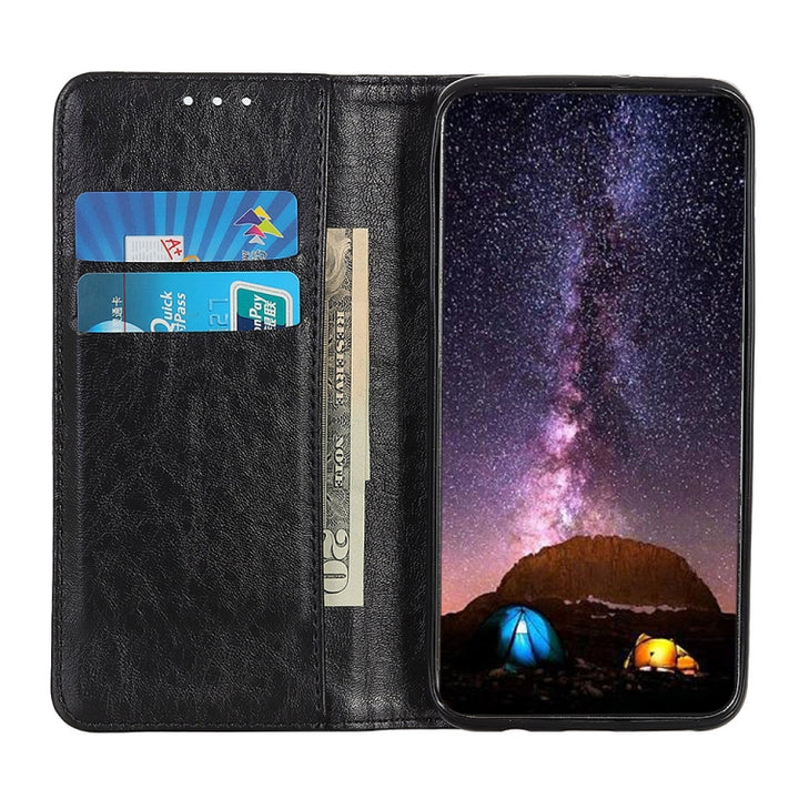 Magnetic Crazy Horse Texture Horizontal Flip Leather Case with Holder & Card Slots & Wallet, For Nokia XR20 5G