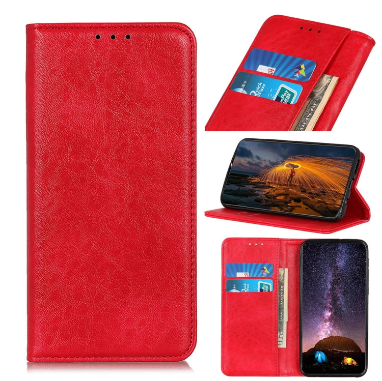 Magnetic Crazy Horse Texture Horizontal Flip Leather Case with Holder & Card Slots & Wallet, For Nokia XR20 5G