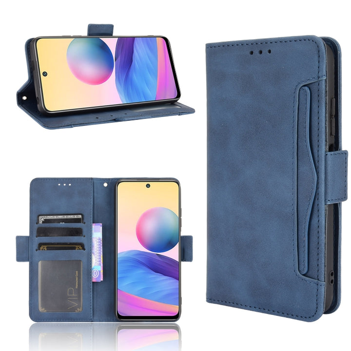 Skin Feel Calf Pattern Horizontal Flip Leather Case with Holder & Card Slots & Photo Frame, For Infinix Hot 10s/10s NFC/10T, For Infinix Note 10 Pro/Note 10 Pro NFC, For Infinix Note 10, For Xiaomi Redmi Note 10 5G, For Xiaomi Redmi Note 10 JP Version