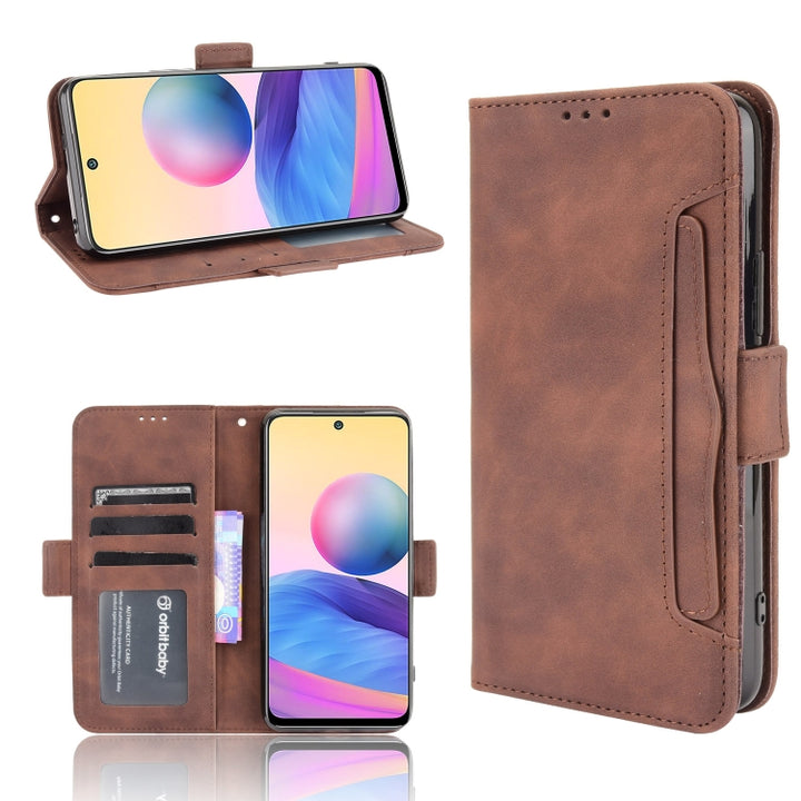 Skin Feel Calf Pattern Horizontal Flip Leather Case with Holder & Card Slots & Photo Frame, For Infinix Hot 10s/10s NFC/10T, For Infinix Note 10 Pro/Note 10 Pro NFC, For Infinix Note 10, For Xiaomi Redmi Note 10 5G, For Xiaomi Redmi Note 10 JP Version