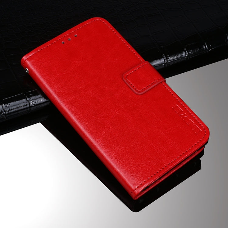 idewei Crazy Horse Texture Horizontal Flip Leather Case with Holder & Card Slots & Wallet, For OPPO Reno6 Z 5G, For Oukitel C21 Pro, For Xiaomi Mix 4, For Xiaomi Poco X3 GT