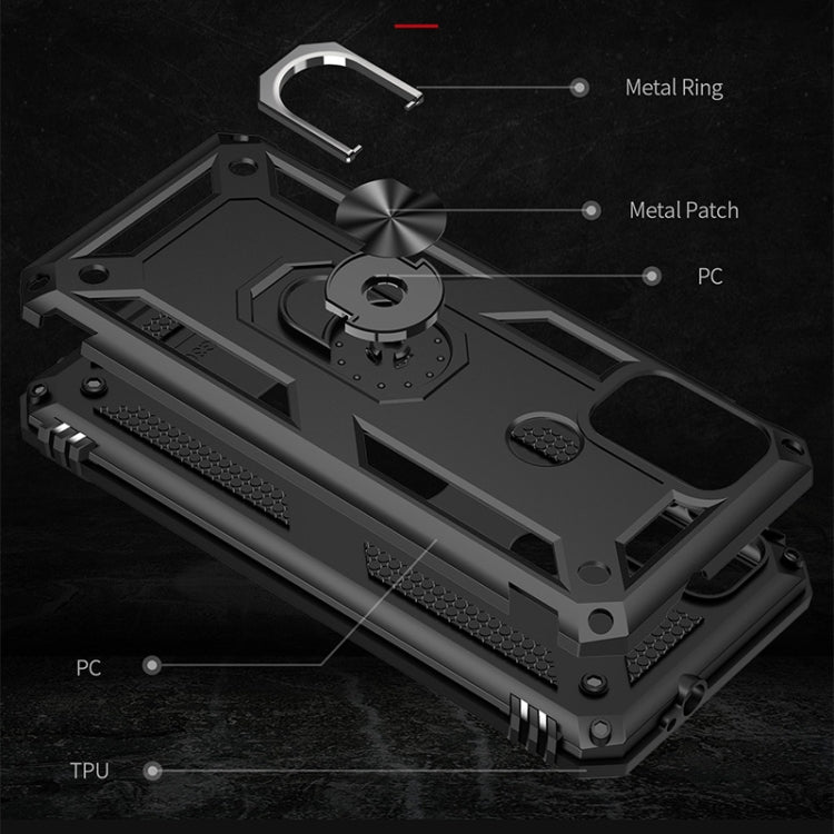 Shockproof TPU + PC Protective Case with 360 Degree Rotating Holder, For Motorola Moto G30 / G10, For Google Pixel 5A 5G