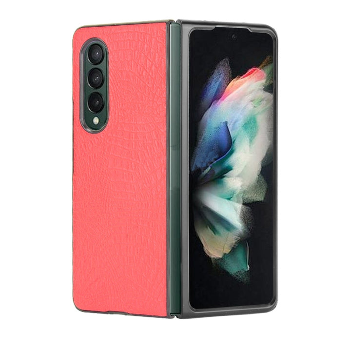 Shockproof Crocodile Texture PC + PU Case, For Google Pixel 5a 5G, For Samsung Galaxy Z Flip3 5G, For Samsung Galaxy Z Fold3 5G, For Huawei P50