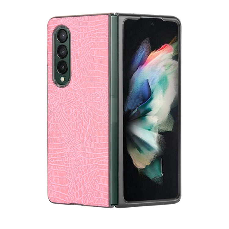 Shockproof Crocodile Texture PC + PU Case, For Google Pixel 5a 5G, For Samsung Galaxy Z Flip3 5G, For Samsung Galaxy Z Fold3 5G, For Huawei P50