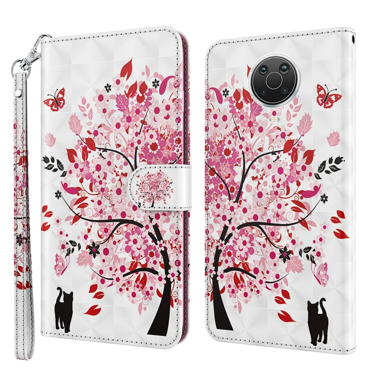 3D Painting Pattern Horizontal Flip TPU + PU Leather Case with Holder & Card Slots & Wallet, For Nokia G20 / G10 / 6.3