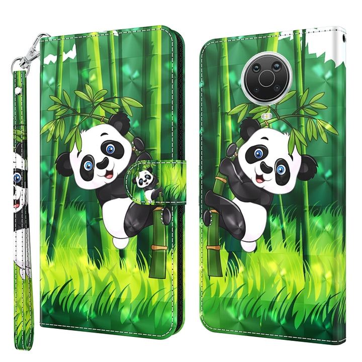 3D Painting Pattern Horizontal Flip TPU + PU Leather Case with Holder & Card Slots & Wallet, For Nokia G20 / G10 / 6.3