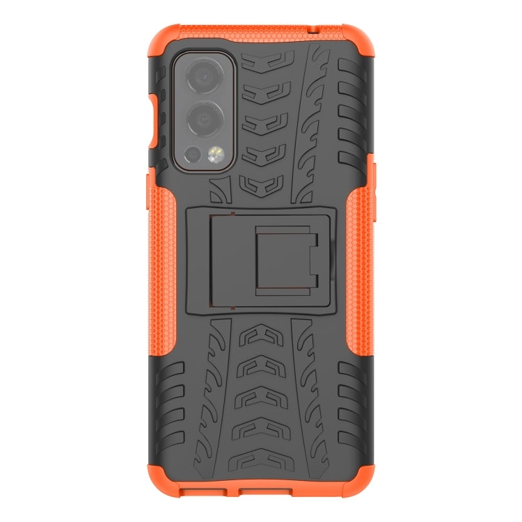 Tire Texture Shockproof TPU+PC Protective Case with Holder, For OnePlus Nord 2 5G, For OPPO A94 4G, For OPPO Realme V13 5G, For Sony Xperia 1 III