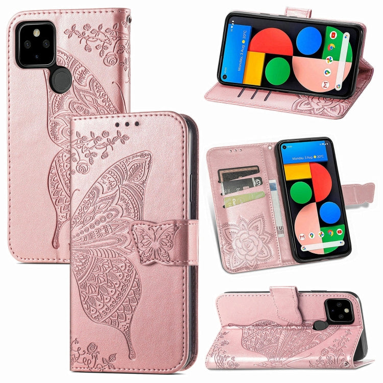 Butterfly Love Flowers Embossed Horizontal Flip Leather Case with Holder & Card Slots & Wallet & Lanyard, For Infinix Note 7, For Google Pixel 5A 5G, For Infinix Note 8, For Infinix Note 10