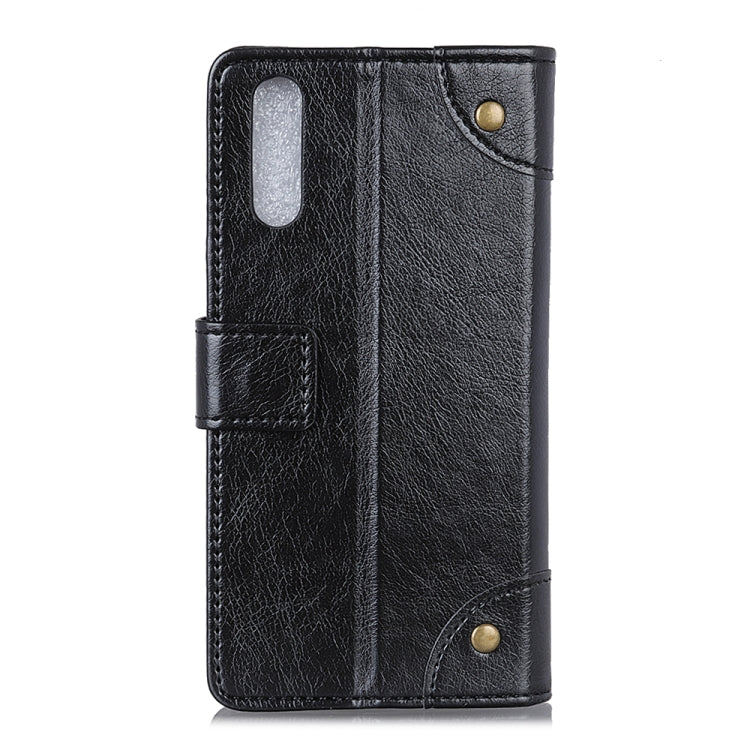 Copper Buckle Nappa Texture Horizontal Flip Leather Case with Holder & Card Slots & Wallet, For Huawei Y9s, For Galaxy A51