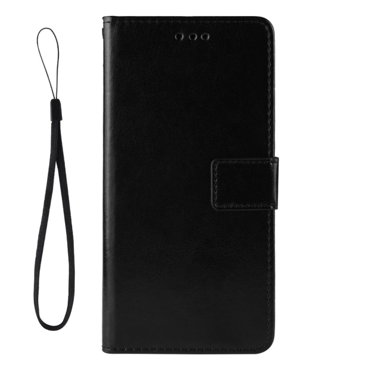 Crazy Horse Texture Horizontal Flip Leather Case with Holder & Card Slots & Lanyard, For Doogee S86 / S86 Pro, For UMIDIGI Bison Pro, For ZTE Axon 30 5G