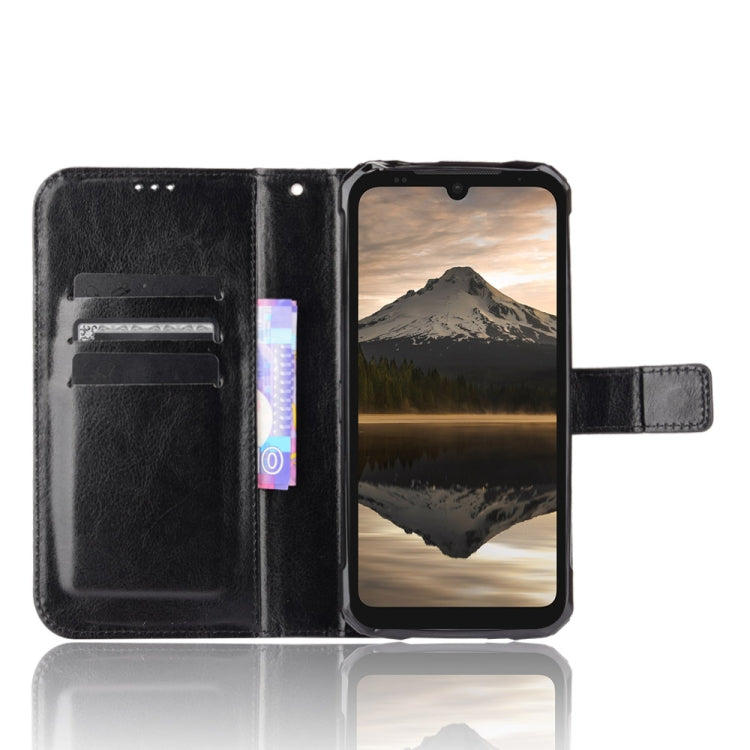 Crazy Horse Texture Horizontal Flip Leather Case with Holder & Card Slots & Lanyard, For Doogee S86 / S86 Pro, For UMIDIGI Bison Pro, For ZTE Axon 30 5G