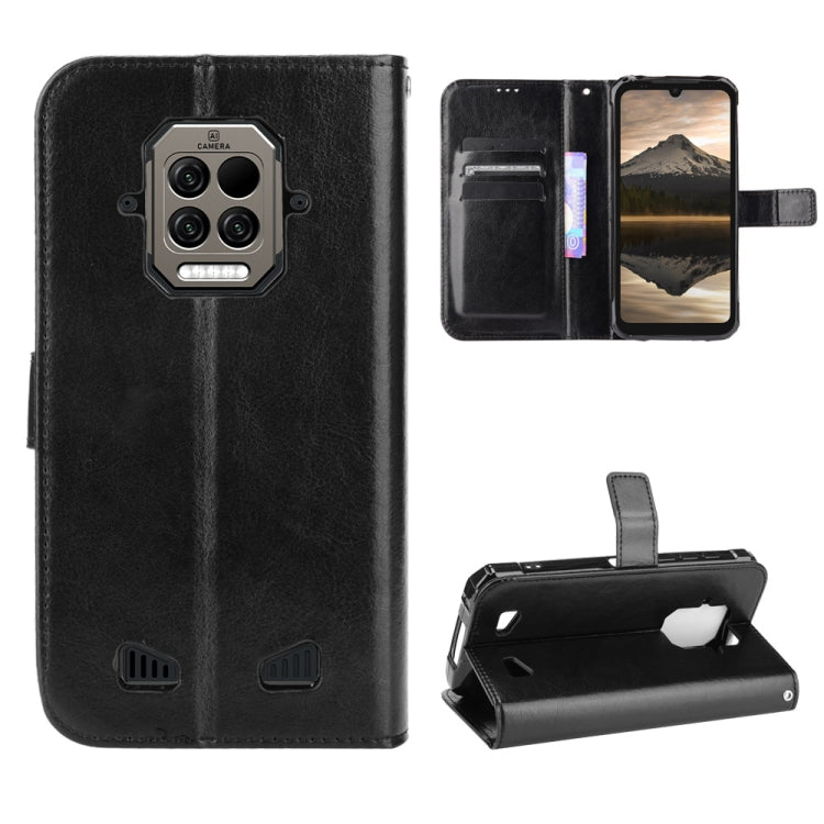 Crazy Horse Texture Horizontal Flip Leather Case with Holder & Card Slots & Lanyard, For Doogee S86 / S86 Pro, For UMIDIGI Bison Pro, For ZTE Axon 30 5G