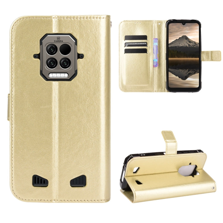 Crazy Horse Texture Horizontal Flip Leather Case with Holder & Card Slots & Lanyard, For Doogee S86 / S86 Pro, For UMIDIGI Bison Pro, For ZTE Axon 30 5G