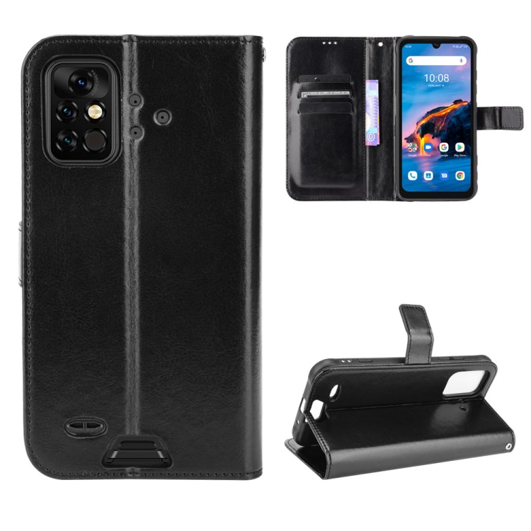 Crazy Horse Texture Horizontal Flip Leather Case with Holder & Card Slots & Lanyard, For Doogee S86 / S86 Pro, For UMIDIGI Bison Pro, For ZTE Axon 30 5G