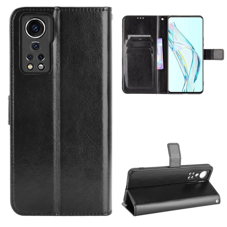 Crazy Horse Texture Horizontal Flip Leather Case with Holder & Card Slots & Lanyard, For Doogee S86 / S86 Pro, For UMIDIGI Bison Pro, For ZTE Axon 30 5G