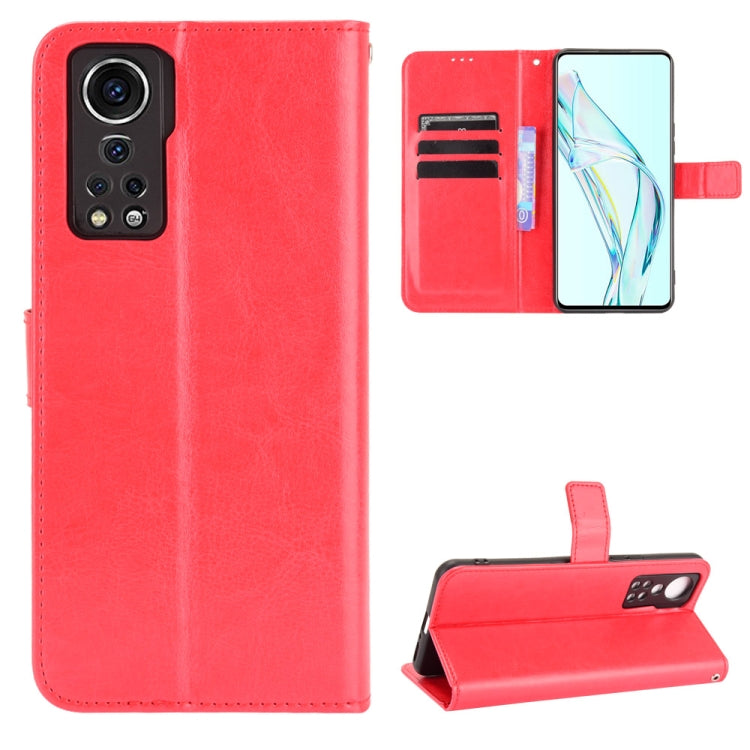 Crazy Horse Texture Horizontal Flip Leather Case with Holder & Card Slots & Lanyard, For Doogee S86 / S86 Pro, For UMIDIGI Bison Pro, For ZTE Axon 30 5G