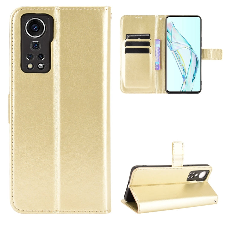 Crazy Horse Texture Horizontal Flip Leather Case with Holder & Card Slots & Lanyard, For Doogee S86 / S86 Pro, For UMIDIGI Bison Pro, For ZTE Axon 30 5G