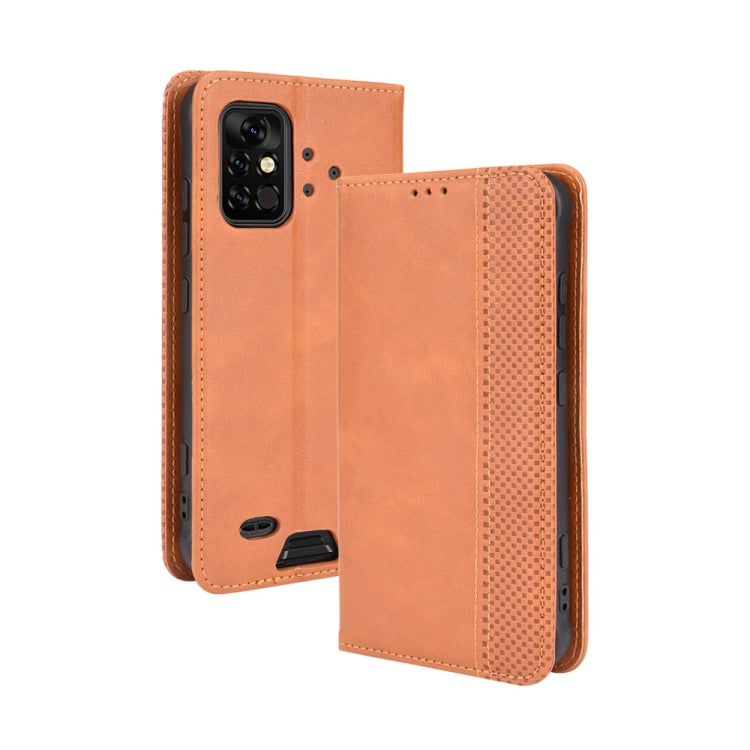 Magnetic Buckle Retro Pattern Horizontal Flip Leather Case with Holder & Card Slot & Wallet, For UMIDIGI Bison Pro, For ZTE Axon 30 5G