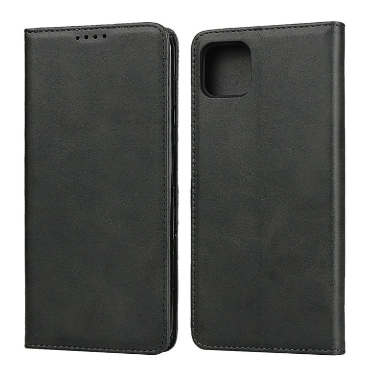 Calf Texture Magnetic Horizontal Flip Leather Case with Holder & Card Slots & Wallet, For Google Pixel 4 XL, For Google Pixel 4, For Google Pixel 4a 5G, For Google Pixel 4a 4G, For Google Pixel 5