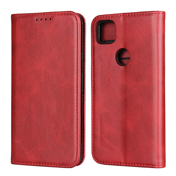 Calf Texture Magnetic Horizontal Flip Leather Case with Holder & Card Slots & Wallet, For Google Pixel 4 XL, For Google Pixel 4, For Google Pixel 4a 5G, For Google Pixel 4a 4G, For Google Pixel 5