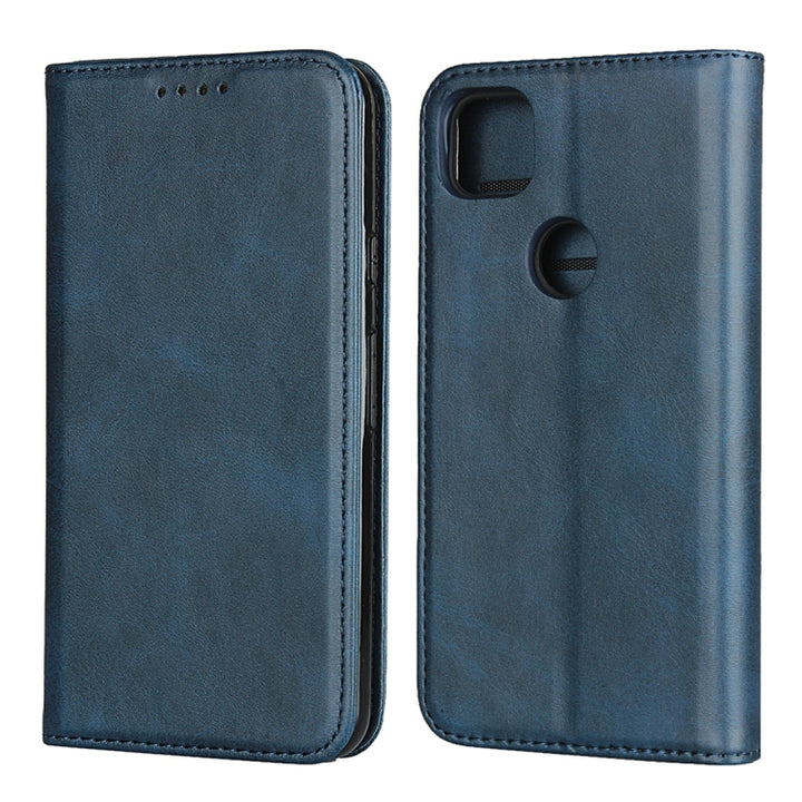 Calf Texture Magnetic Horizontal Flip Leather Case with Holder & Card Slots & Wallet, For Google Pixel 4 XL, For Google Pixel 4, For Google Pixel 4a 5G, For Google Pixel 4a 4G, For Google Pixel 5