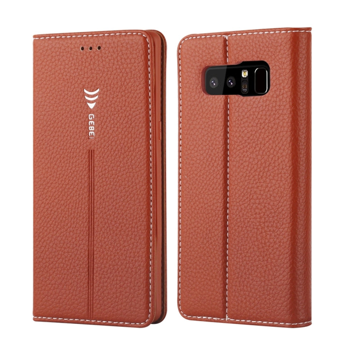 GEBEI PU+TPU Horizontal Flip Protective Case with Holder & Card Slots, For Galaxy S8, For Galaxy Note 8, For Huawei P10, For Galaxy S9