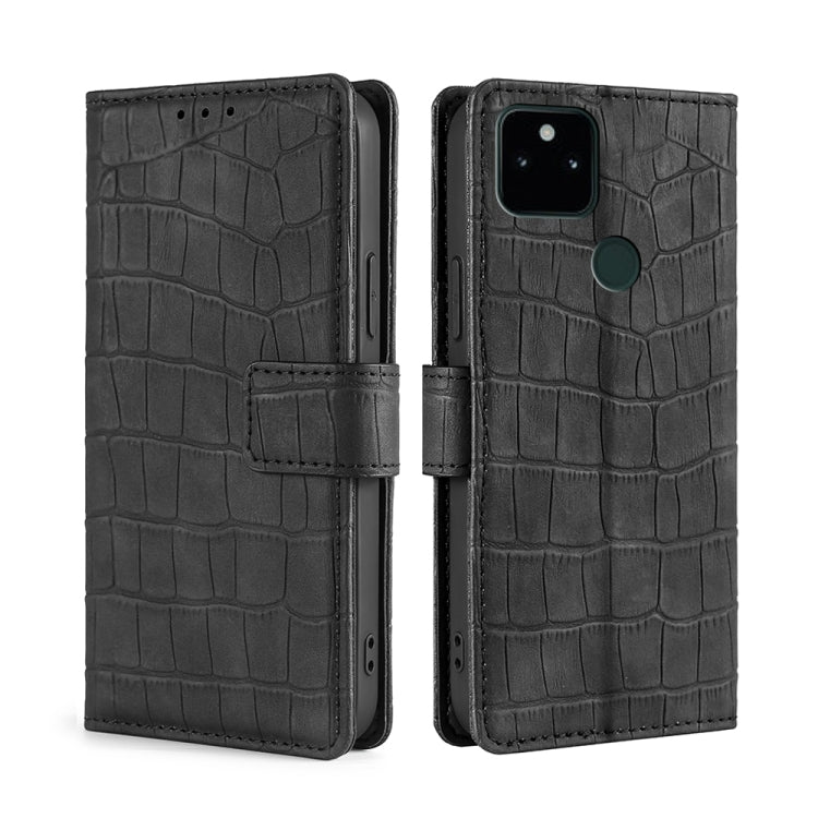 Skin Feel Crocodile Texture Magnetic Clasp Horizontal Flip PU Leather Case with Holder & Card Slots & Wallet, For Google Pixel 5A, For Google Pixel 6, For Google Pixel 6 Pro