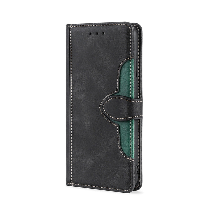 Skin Feel Straw Hat Magnetic Buckle Horizontal Flip PU Leather Case with Holder & Card Slots & Wallet, For Sony Xperia 1 III, For Sony Xperia 5 III, For Sony Xperia 10 III