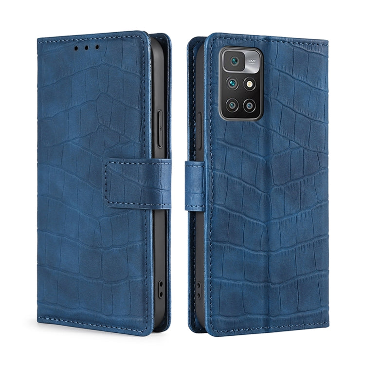 Skin Feel Crocodile Texture Magnetic Clasp Horizontal Flip PU Leather Case with Holder & Card Slots & Wallet, For Sony Xperia 5 III, For Xiaomi Redmi 10, For Xiaomi Redmi Note 10 5G, For Xiaomi Poco M3 Pro 5G, For Xiaomi Redmi Note 10 Pro 5G