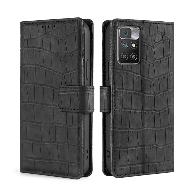 Skin Feel Crocodile Texture Magnetic Clasp Horizontal Flip PU Leather Case with Holder & Card Slots & Wallet, For Sony Xperia 5 III, For Xiaomi Redmi 10, For Xiaomi Redmi Note 10 5G, For Xiaomi Poco M3 Pro 5G, For Xiaomi Redmi Note 10 Pro 5G