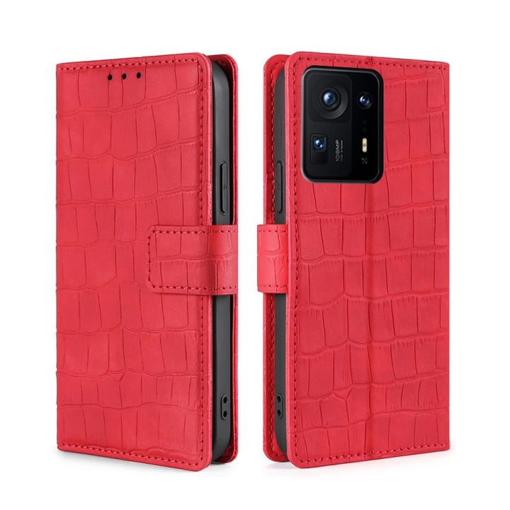 Skin Feel Crocodile Texture Magnetic Clasp Horizontal Flip PU Leather Case with Holder & Card Slots & Wallet, For Sony Xperia 5 III, For Xiaomi Redmi 10, For Xiaomi Redmi Note 10 5G, For Xiaomi Poco M3 Pro 5G, For Xiaomi Redmi Note 10 Pro 5G