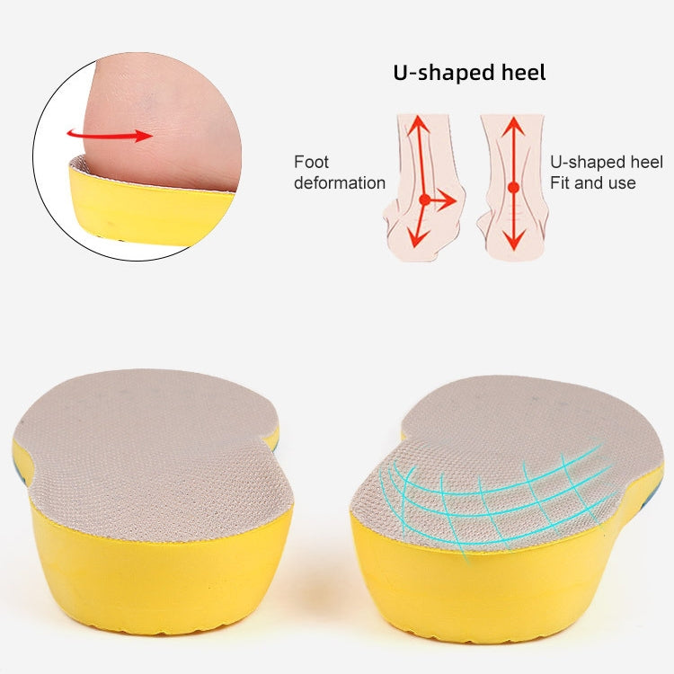 086 PU Silicone Sweat-absorbent Breathable Shock-absorbing Sports Full Shoe Pads Cuttable Increase Insole, 35-36, 37-38, 39-40, 41-42, 43-44, 45-46