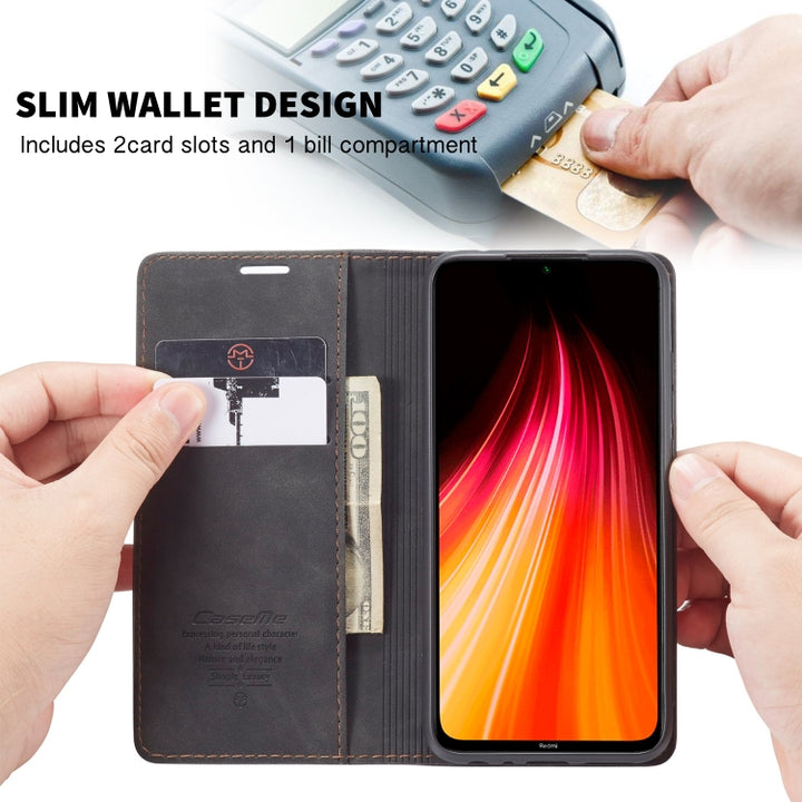 CaseMe-013 Multifunctional Horizontal Flip Leather Case with Card Slot & Holder & Wallet, For Xiaomi Redmi Note 8, For Xiaomi Redmi Note 8 Pro