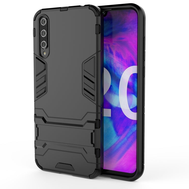 Shockproof PC + TPU Protective Case with Invisible Holder, For Huawei Enjoy 10S, For Huawei Honor 20 Lite