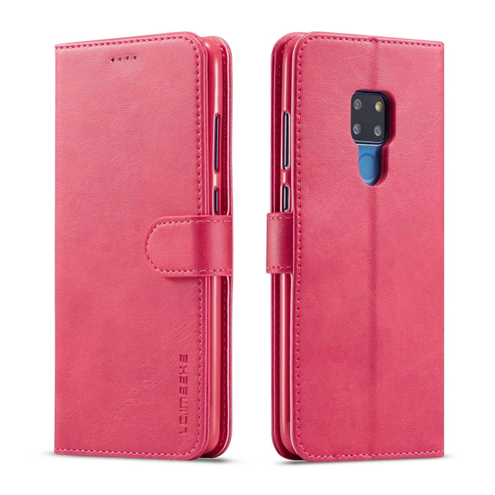 LC.IMEEKE Calf Texture Horizontal Flip Leather Case, with Holder & Card Slots & Wallet, For Huawei Mate 20, For Huawei Mate 20 Pro, For Huawei Mate 10 Lite / Maimang 6, For Huawei Mate 20 Lite / Maimang 7, For Huawei P10 Lite